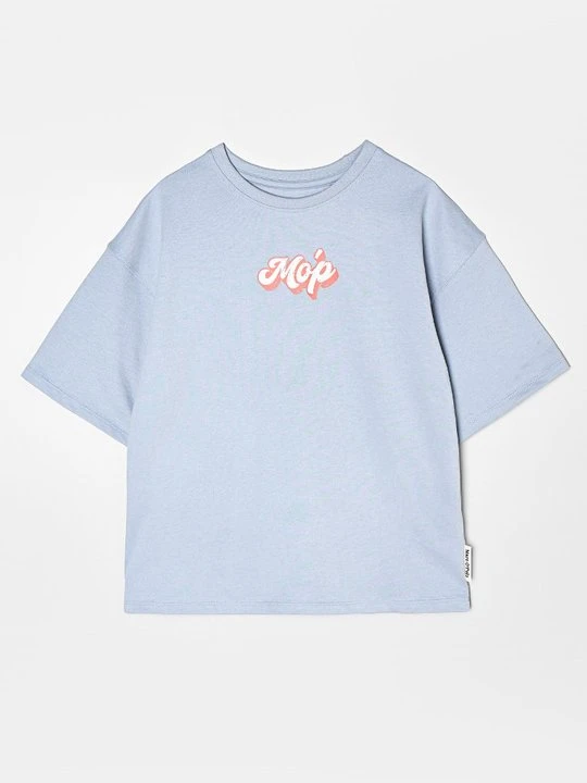 Zdjęcie produktu T-shirt z nadrukiem Marc O'Polo jasnoniebieski