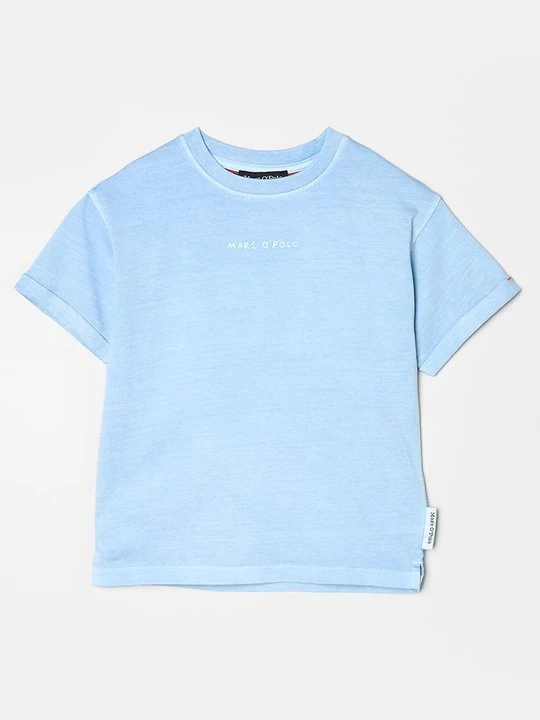 Zdjęcie produktu T-shirt z nadrukiem Marc O'Polo jasnoniebieski