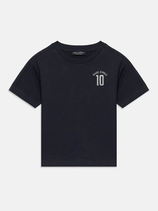 Zdjęcie produktu T-shirt z nadrukiem Marc O'Polo granatowy