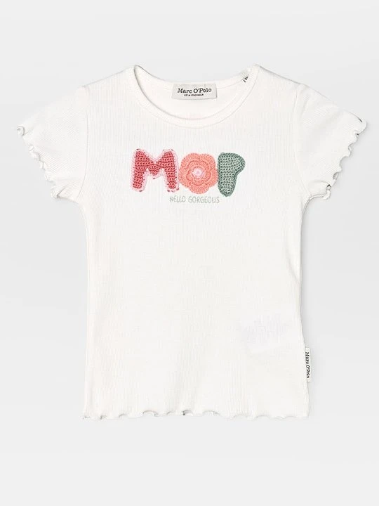 Zdjęcie produktu T-shirt z nadrukiem Marc O'Polo biały