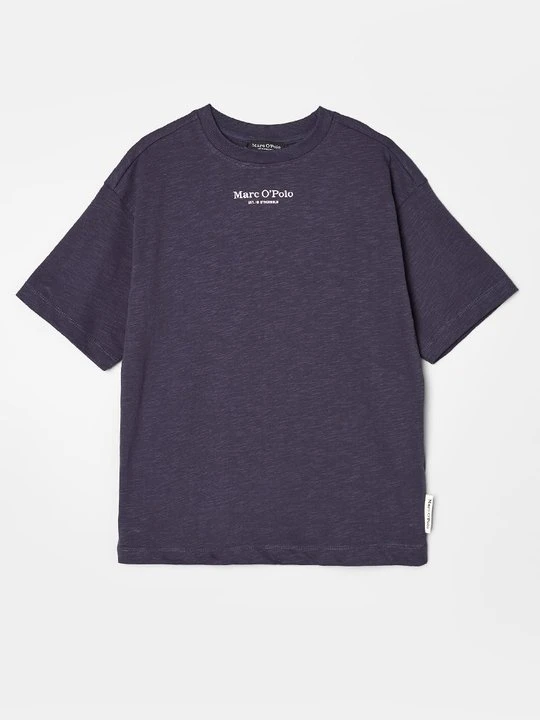 Zdjęcie produktu T-shirt z nadrukiem Marc O'Polo niebieski