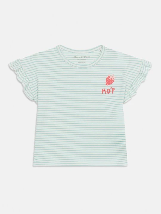 Zdjęcie produktu T-shirt z nadrukiem Marc O'Polo różowy