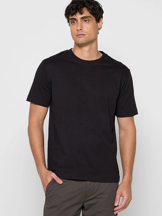 Zdjęcie produktu T-shirt z nadrukiem Marc O'Polo czarny