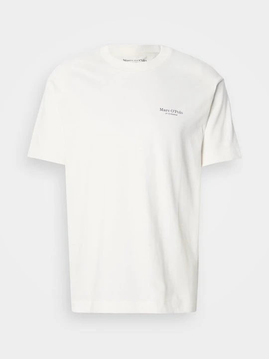 Zdjęcie produktu T-shirt z nadrukiem Marc O'Polo mleczny