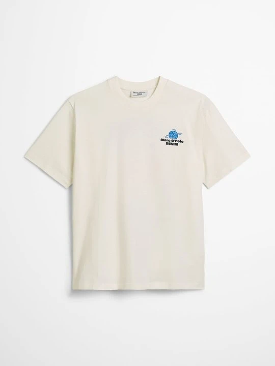 Zdjęcie produktu T-shirt z nadrukiem Marc O'Polo biały