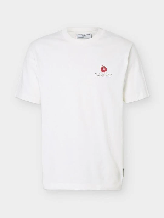 Zdjęcie produktu T-shirt z nadrukiem Marc O'Polo biały