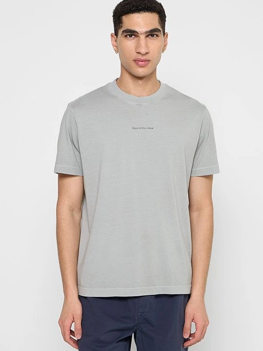 Zdjęcie produktu T-shirt z nadrukiem Marc O'Polo ciemnoszary