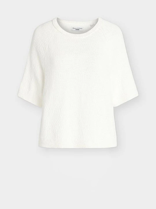 Zdjęcie produktu T-shirt z nadrukiem Marc O'Polo mleczny