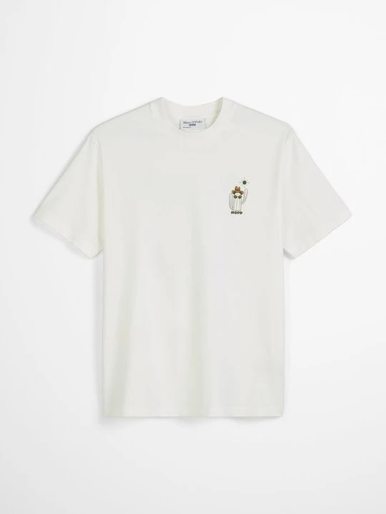 Zdjęcie produktu T-shirt z nadrukiem Marc O'Polo biały
