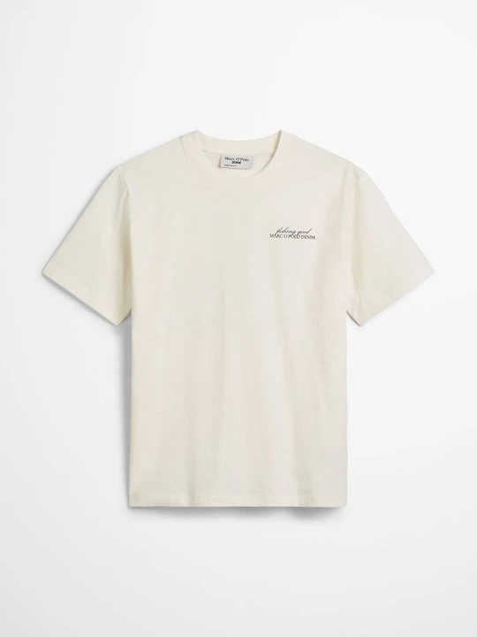 Zdjęcie produktu T-shirt z nadrukiem Marc O'Polo biały