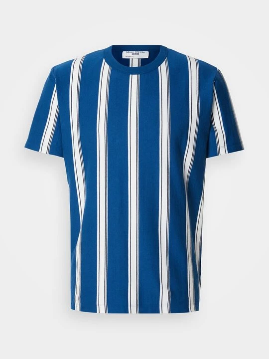 Zdjęcie produktu T-shirt z nadrukiem Marc O'Polo niebieski