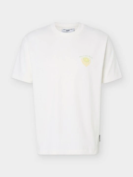 Zdjęcie produktu T-shirt z nadrukiem Marc O'Polo biały