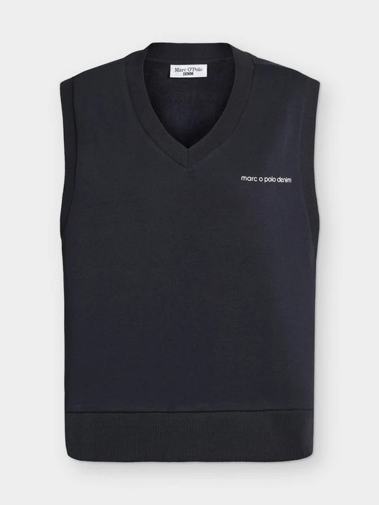 Zdjęcie produktu T-shirt z nadrukiem Marc O'Polo granatowy