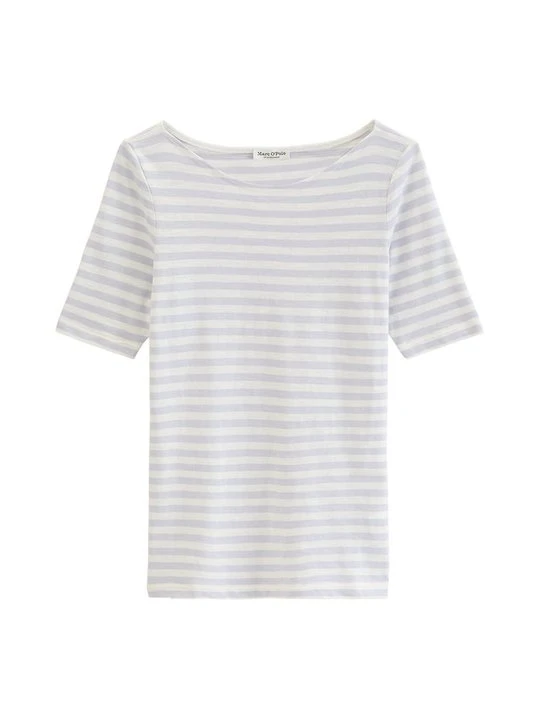 Zdjęcie produktu T-shirt z nadrukiem Marc O'Polo jasnoniebieski