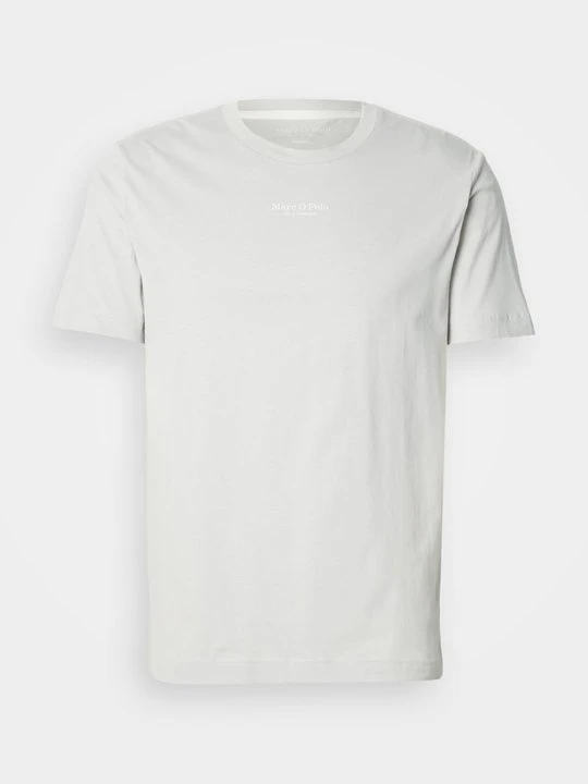 Zdjęcie produktu T-shirt z nadrukiem Marc O'Polo jasnoszary