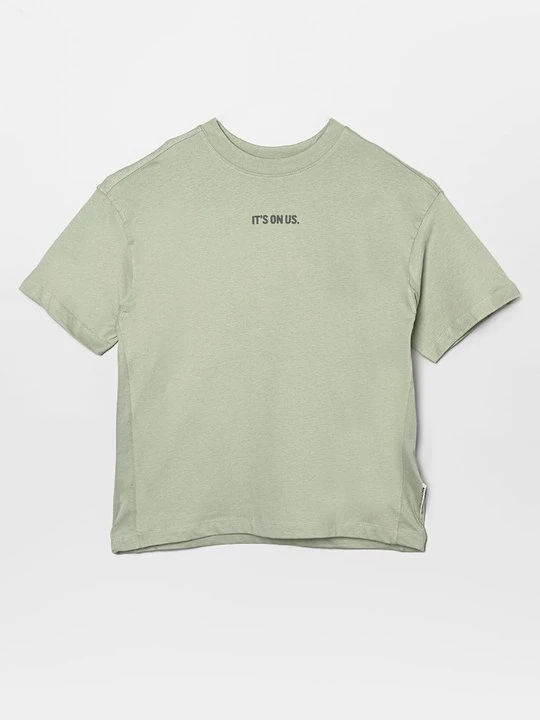 Zdjęcie produktu T-shirt z nadrukiem Marc O'Polo jasnozielony