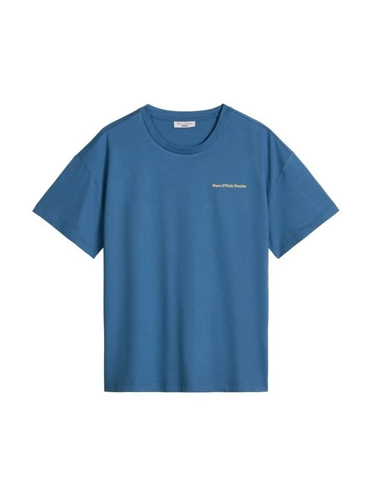 Zdjęcie produktu T-shirt z nadrukiem Marc O'Polo niebieski