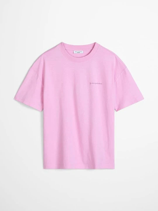 Zdjęcie produktu T-shirt z nadrukiem Marc O'Polo różowy