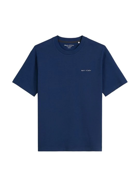 Zdjęcie produktu T-shirt z nadrukiem Marc O'Polo szafirowy