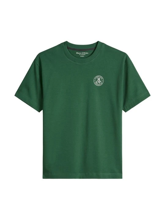 Zdjęcie produktu T-shirt z nadrukiem Marc O'Polo zielony