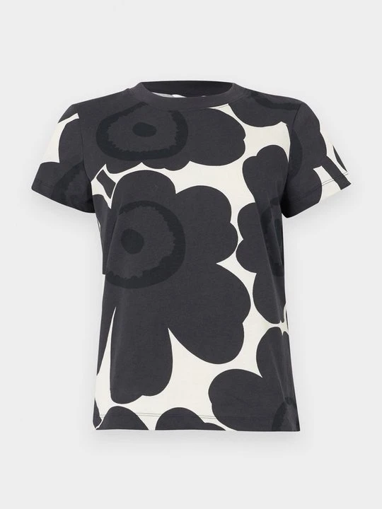 Zdjęcie produktu T-shirt z nadrukiem Marimekko czarny
