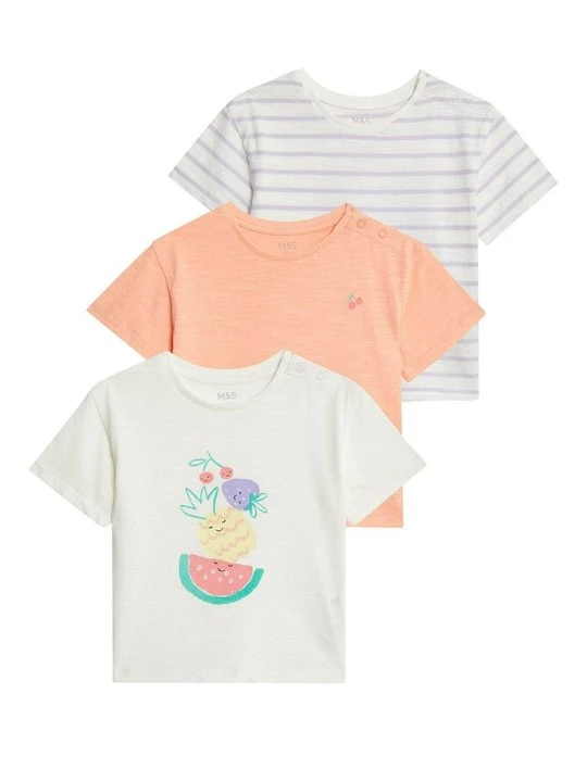 Zdjęcie produktu T-shirt z nadrukiem Marks & Spencer