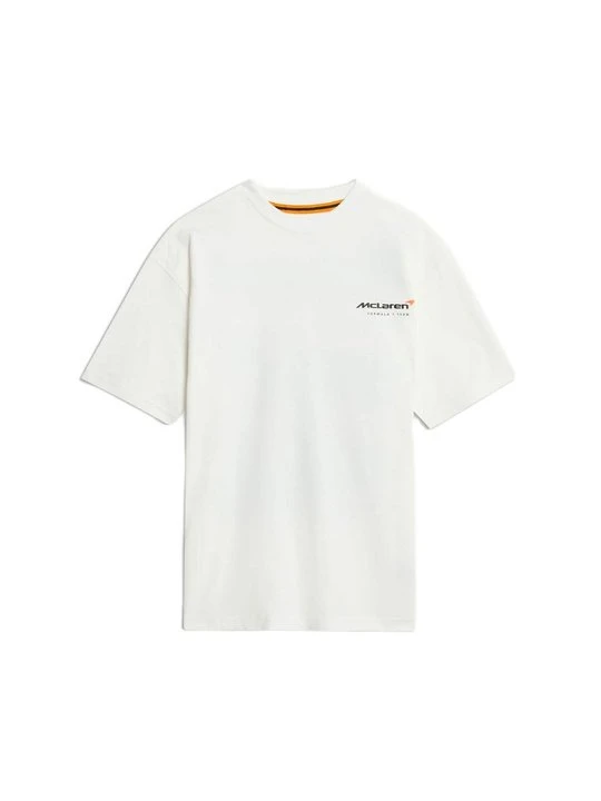 Zdjęcie produktu T-shirt z nadrukiem Marks & Spencer mleczny