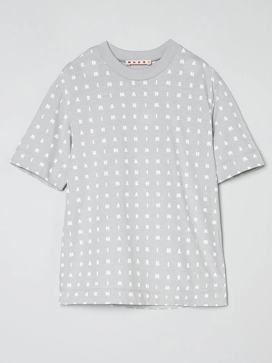 Zdjęcie produktu T-shirt z nadrukiem Marni szary