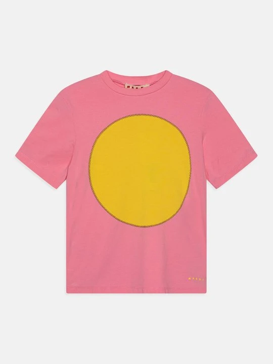 Zdjęcie produktu T-shirt z nadrukiem Marni różowy
