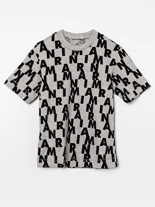 Zdjęcie produktu T-shirt z nadrukiem Marni szary
