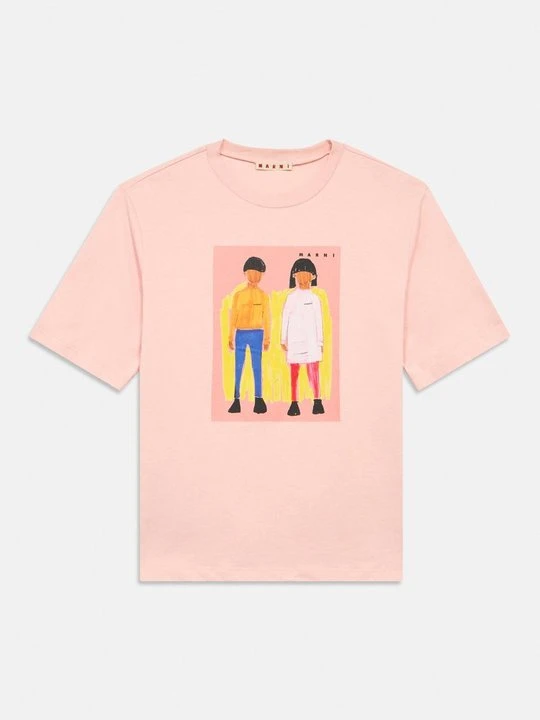Zdjęcie produktu T-shirt z nadrukiem Marni