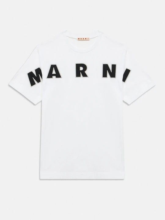 Zdjęcie produktu T-shirt z nadrukiem Marni biały
