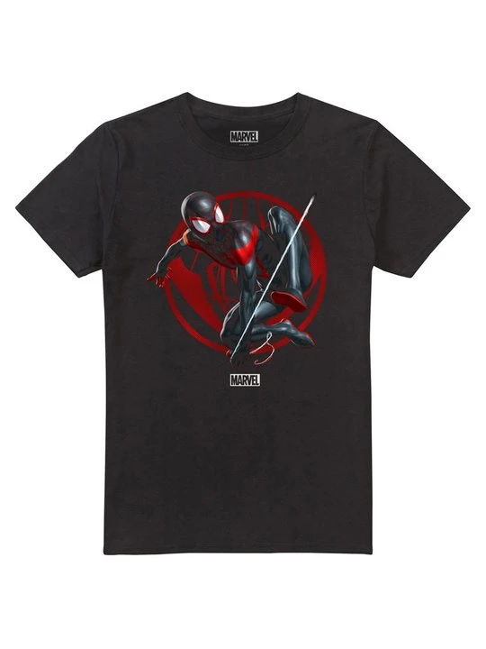 Zdjęcie produktu T-shirt z nadrukiem Marvel czarny