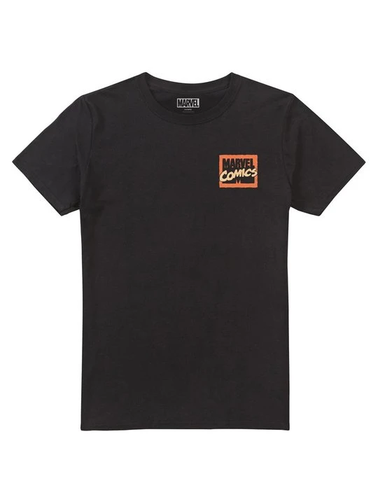 Zdjęcie produktu T-shirt z nadrukiem Marvel czarny