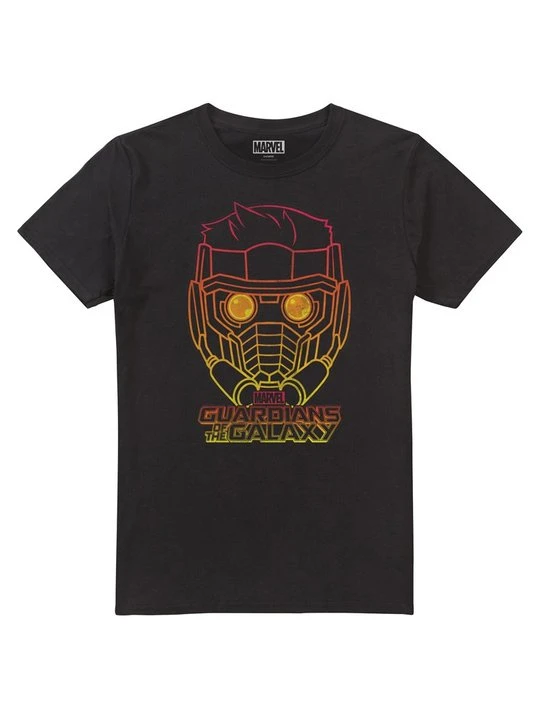 Zdjęcie produktu T-shirt z nadrukiem Marvel czarny