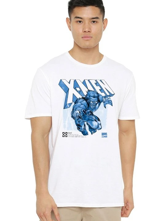 Zdjęcie produktu T-shirt z nadrukiem Marvel biały