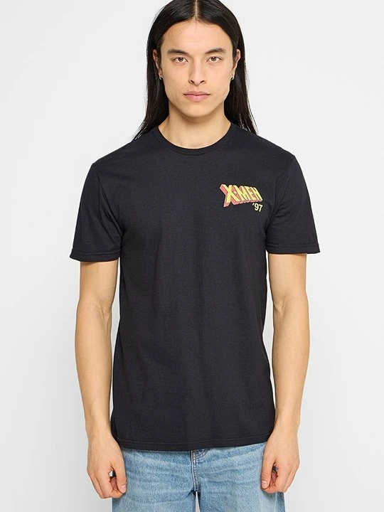 Zdjęcie produktu T-shirt z nadrukiem Marvel czarny