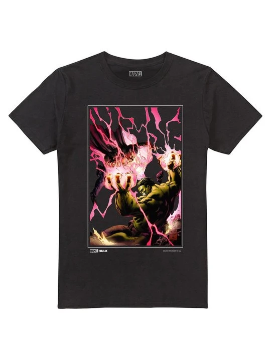 Zdjęcie produktu T-shirt z nadrukiem Marvel czarny