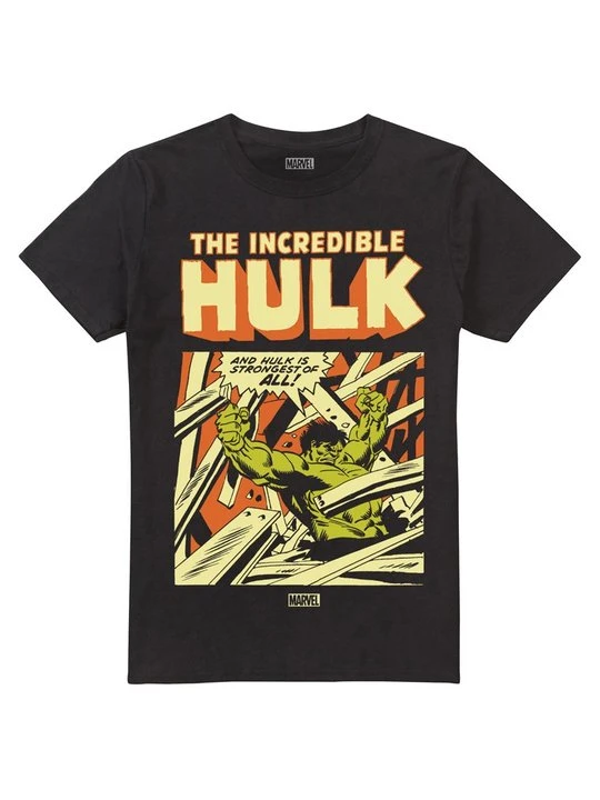 Zdjęcie produktu T-shirt z nadrukiem Marvel czarny