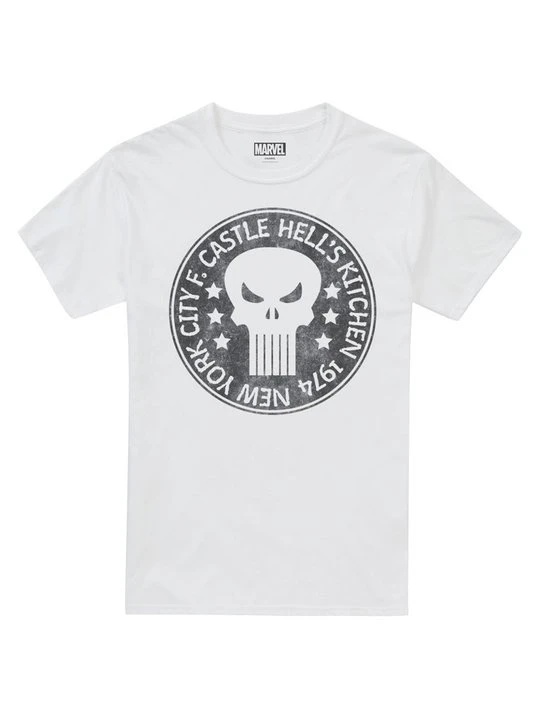 Zdjęcie produktu T-shirt z nadrukiem Marvel biały