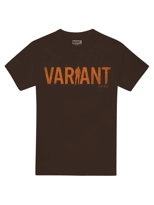 Zdjęcie produktu T-shirt z nadrukiem Marvel brązowy