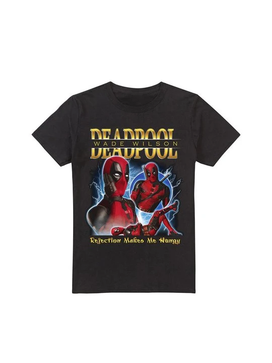 Zdjęcie produktu T-shirt z nadrukiem Marvel czarny