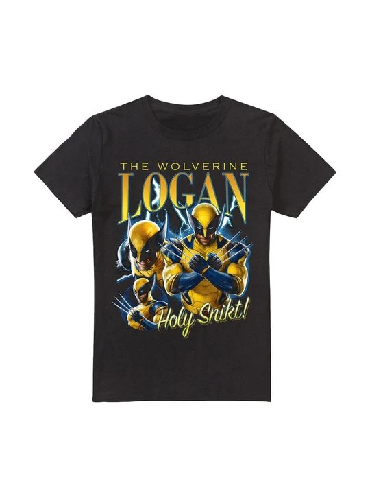 Zdjęcie produktu T-shirt z nadrukiem Marvel czarny