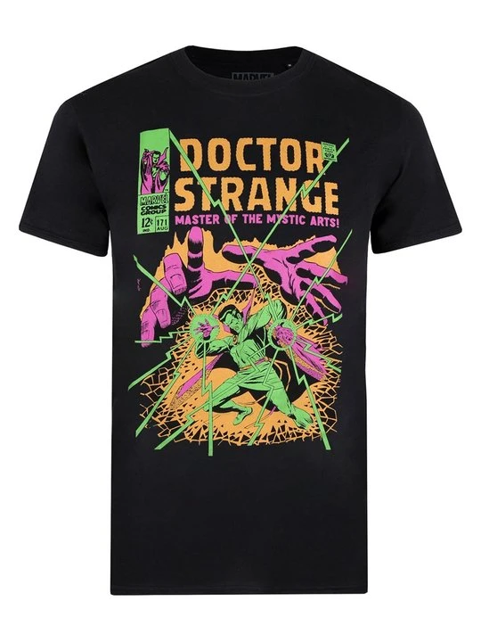 Zdjęcie produktu T-shirt z nadrukiem Marvel czarny