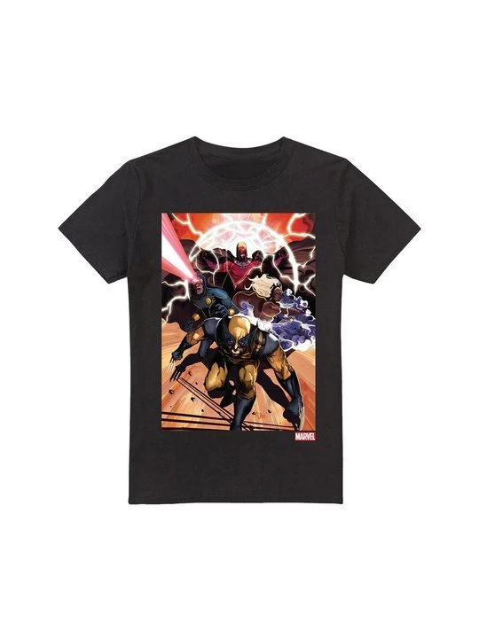 Zdjęcie produktu T-shirt z nadrukiem Marvel czarny