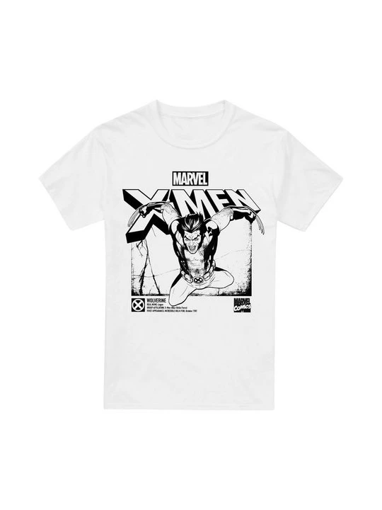 Zdjęcie produktu T-shirt z nadrukiem Marvel biały