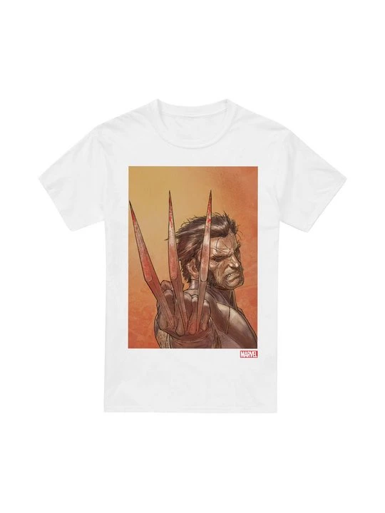 Zdjęcie produktu T-shirt z nadrukiem Marvel biały