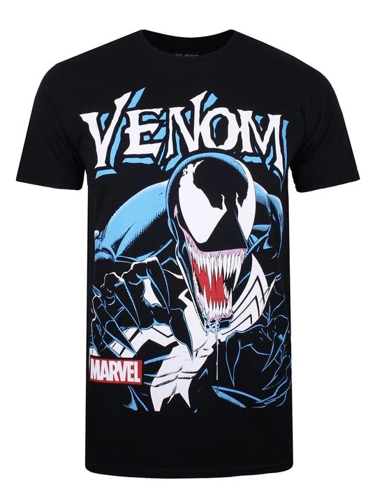 Zdjęcie produktu T-shirt z nadrukiem Marvel czarny