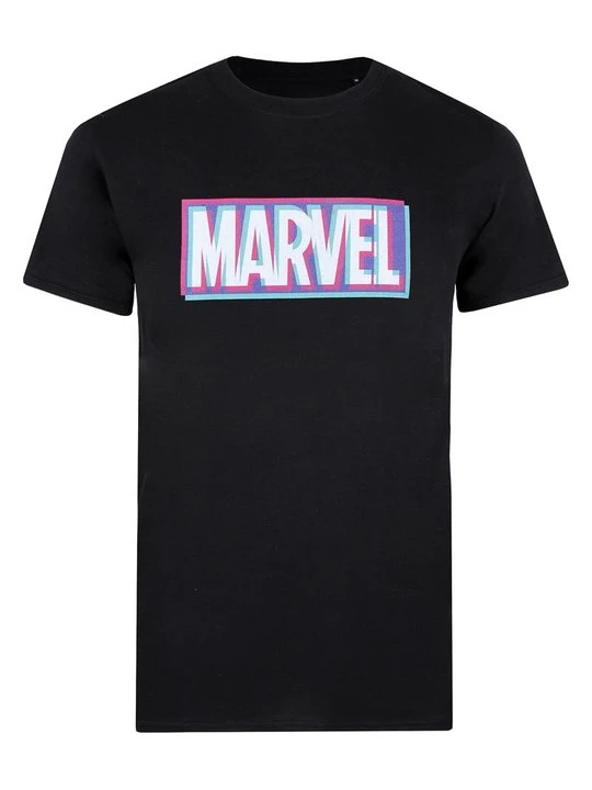 Zdjęcie produktu T-shirt z nadrukiem Marvel czarny