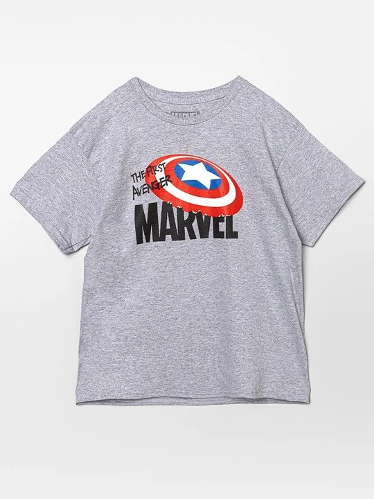 Zdjęcie produktu T-shirt z nadrukiem Marvel szary